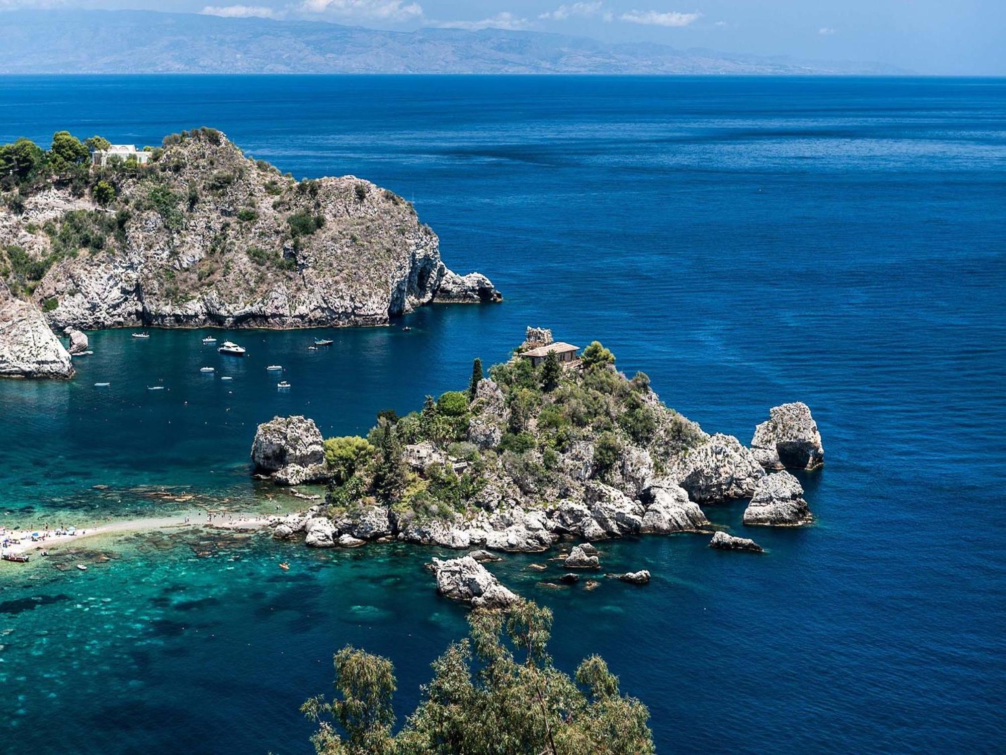 شقة Isola Bella تاورمينا الغرفة الصورة